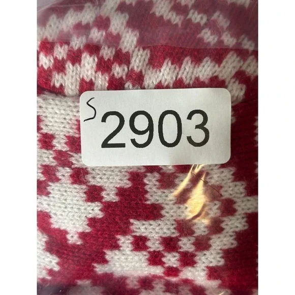 Jolly Sweaters Llama Christmas Ugly Holiday Sweater Fair Isle Nordic Pattern M/M - Picture 7 of 7